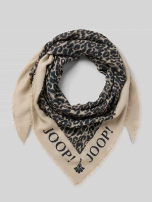 Szal ze zwierzęcym nadrukiem na całej powierzchni model ‘Aira’ Joop!