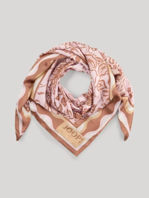 Szalik Augusta w kolorze różowym/brązowym we wzory Joop