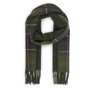 Szalik Barbour Dramside Reversible USC0401TN11 Zielony