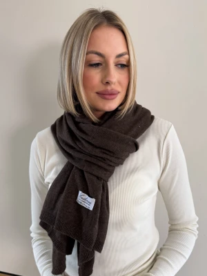 Szalik Brązowy Cashmere ClothStore