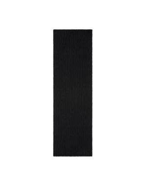 Szalik Calvin Klein Ck Metal Wool Rib Scarf LV04D8056G Czarny