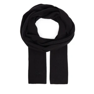 Szalik Calvin Klein Embroidery Fine K60K612601 Czarny