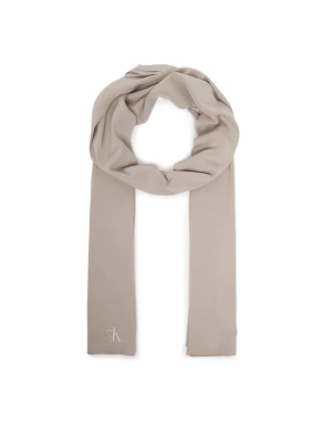 Szalik Calvin Klein Fine LV04D8021G Beżowy