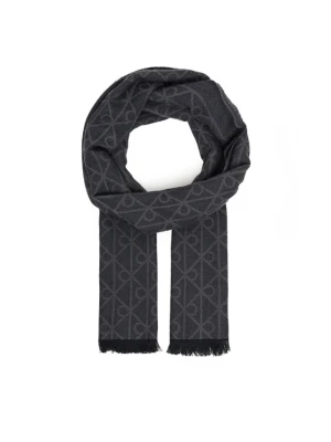 Szalik Calvin Klein LV04D8064G Czarny