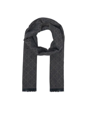 Szalik Calvin Klein LV04D8064G Granatowy
