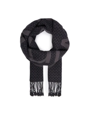 Szalik Calvin Klein LV04D8111G Szary ciemny