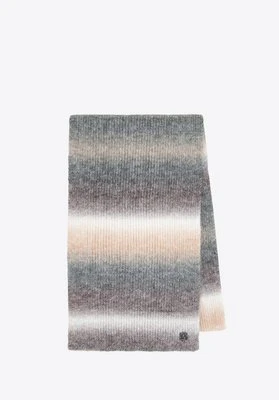 Szalik damski w stylu ombre szaro - beżowy Wittchen