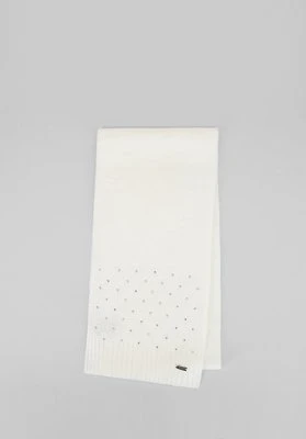 Szalik damski z ozdobnymi cyrkoniami kremowy Wittchen