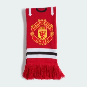 Szalik domowy Manchester United Adidas czerwony