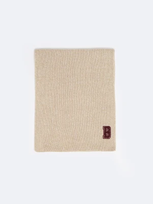 Szalik dziecięcy beżowy Neonisi 801 BIG STAR