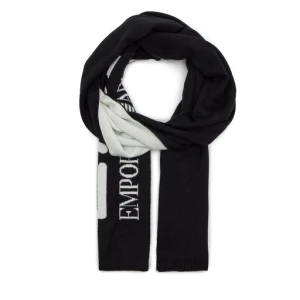 Szalik EA7 Emporio Armani 7X000007 AF11994 MC008 Czarny