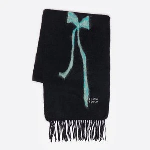 Szalik kokarda i róża czarny BIMBA Y LOLA