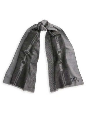Szalik LAUREN RALPH LAUREN 454P23540002 Szary ciemny