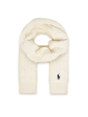 Szalik Polo Ralph Lauren 323953206005 Écru Kremowy