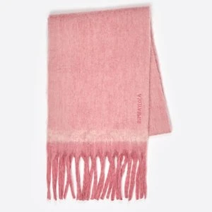 Szalik szczotkowany paski różowy BIMBA Y LOLA