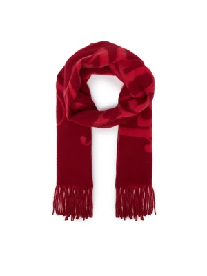 Szalik Tommy Hilfiger AW0AW19123 Czerwony
