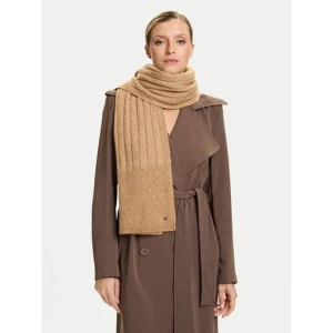 Szalik Tommy Hilfiger Flag Fluffy AW0AW17787 Beżowy