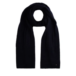 Szalik Tommy Hilfiger Flag Fluffy AW0AW17787 Granatowy