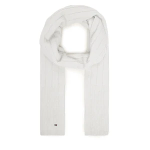 Szalik Tommy Hilfiger Flag Fluffy AW0AW17787 Szary