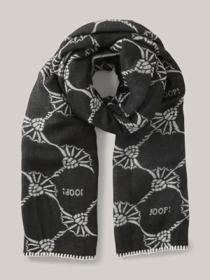 Szalik w czarnym kolorze Joop