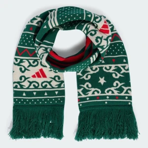 Szalik z grafiką bożonarodzeniową Adidas