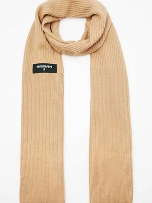 Szalik z prążkowanej dzianiny PATRIZIA PEPE