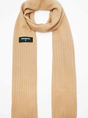 Szalik z prążkowanej dzianiny PATRIZIA PEPE