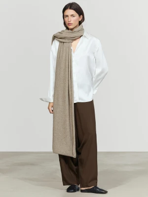 Szalik Ze 100% Kaszmiru - Norkowy - Massimo Dutti - Female