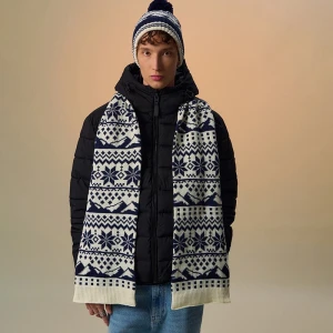 Szalik ze wzorem norweskim House