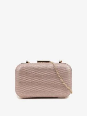 Szampańska Torebka Kopertówka Ozdobiona Brokatem Nerionea caely