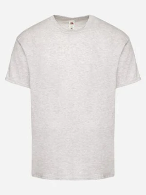 Szara Bawełniana Koszulka T-shirt w Stylu Basic Malorisa