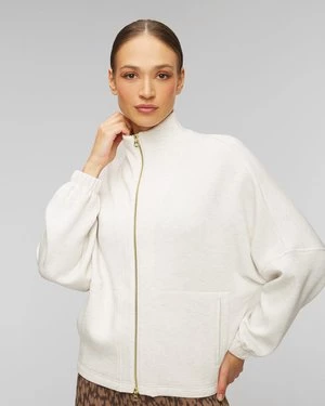 Szara Bluza Damska Varley Ashbury Zip Through Sweat