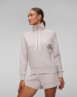 Szara Bluza Damska Varley Keller Half Zip