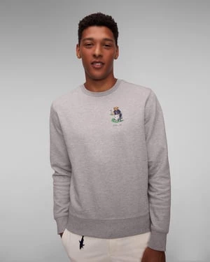 Szara Bluza Męska Ralph Lauren Rlx Golf Knit-sweatshirt RLX Ralph Lauren