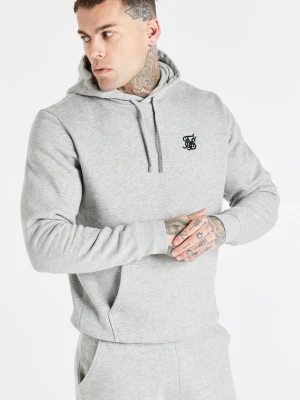 Szara bluza męska z kapturem SikSilk