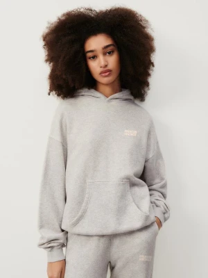 SZARA BLUZA Z KAPTUREM AMERICAN VINTAGE