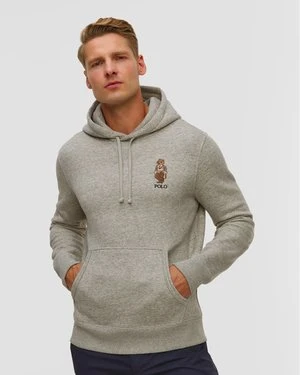 Szara Bluza Z Kapturem Męska Polo Ralph Lauren