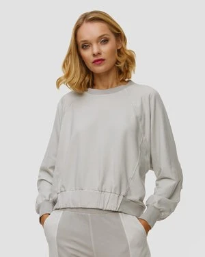 Zdjęcie produktu Szara Bluza Z Modalem Damska Deha