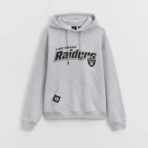 Szara bluza z nadrukiem Las Vegas Raiders House