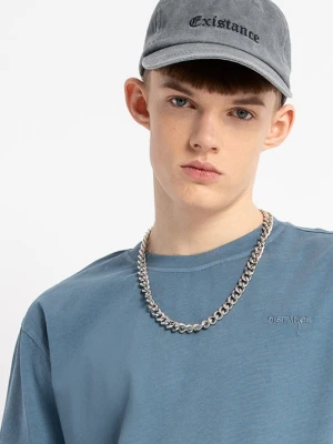 Szara czapka z daszkiem z haftem z przodu Reporter