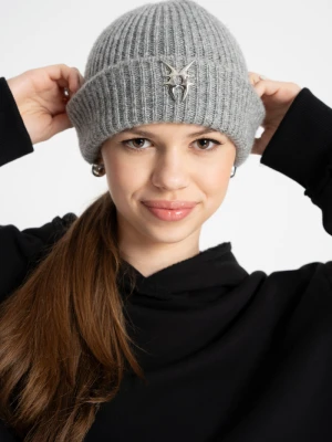 Szara czapka zimowa Reporter