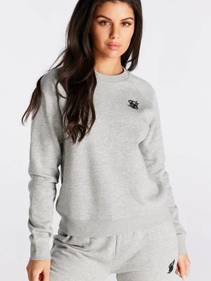 Szara damska bluza bez kaptura SikSilk