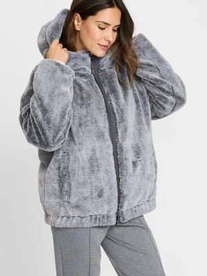 Szara dwustronna kurtka damska – Cosmic Chic Olsen