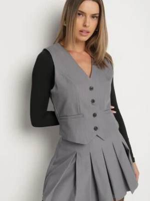 Szara Kamizelka na Guziki Aeralindra bisou's project