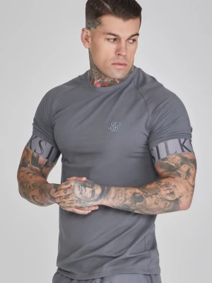 Zdjęcie produktu SikSilk Męska Szara Koszulka Techniczna