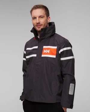 Szara Kurtka żeglarska Męska Helly Hansen Salt Inshore Jacket