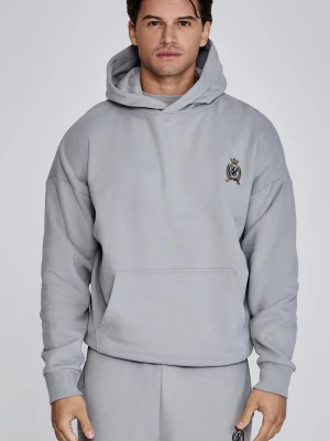 Szara męska bluza pulowerowa SikSilk