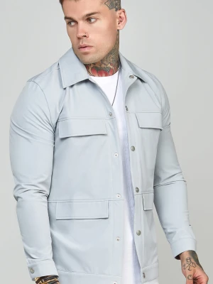 Szara męska koszula robocza utility SikSilk