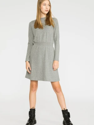 Szara sukienka dla dziewczyny z długim rękawem Reporter