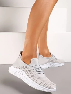 Szare Buty Sportowe Bemostom